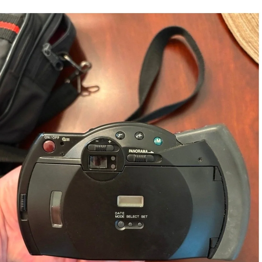 Vintage Samsung ECX1 Panorama 35mm Film Camera Designed by F.A. Porsche Working